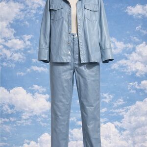 Women's Blue Pant set